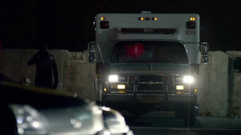 Ben walking through Metro-General parking lot.