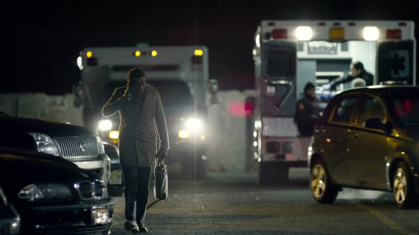 Ben walking through Metro-General parking lot.