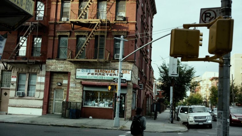 Exterior, Nelson and Murdock office building.