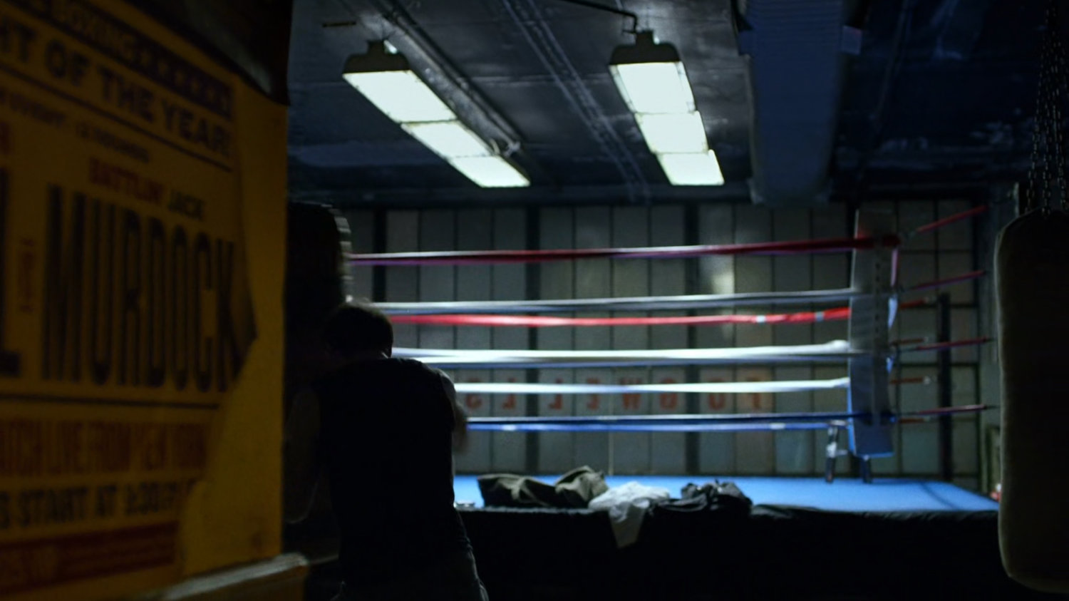 Interior of Fogwell's Gym.