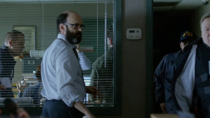 FBI Agents in Bulletin bullpen.