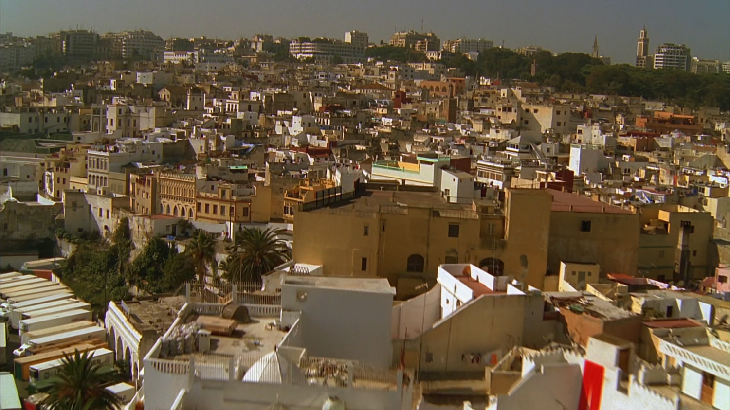 Aerial view of Tangier.