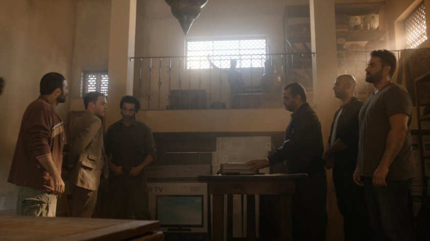 Fitz bargaining with Yusef Hadad.