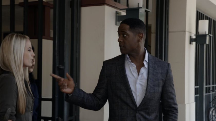 Andrew Garner outside building at Culver University.