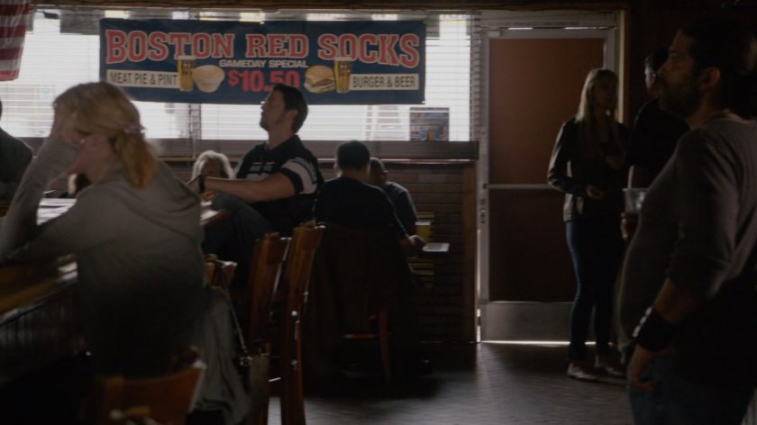 View of front of Irish Bar.