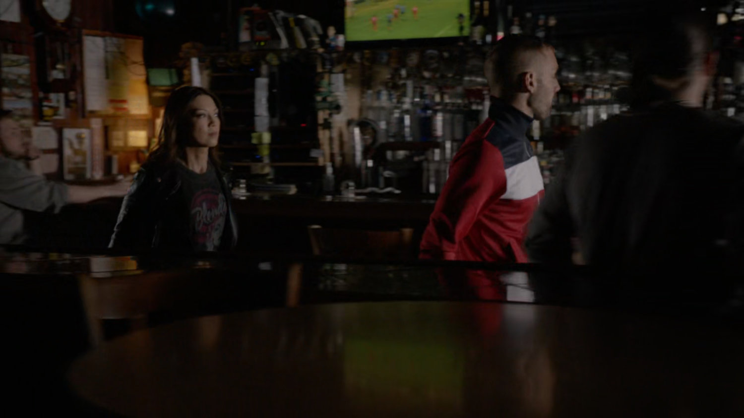 Hunter and May in Irish Bar.
