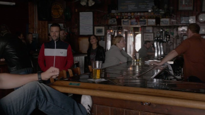 Hunter and May in Irish Bar.