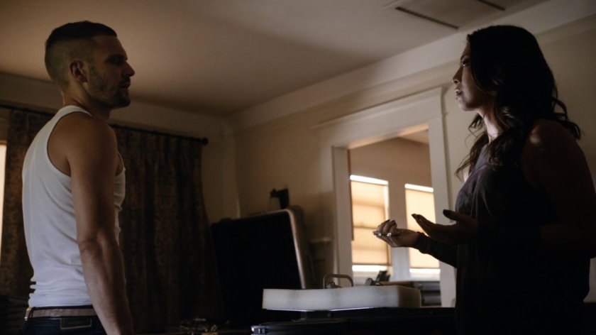 Hunter and May in a safe house in Allston, Massachusetts.