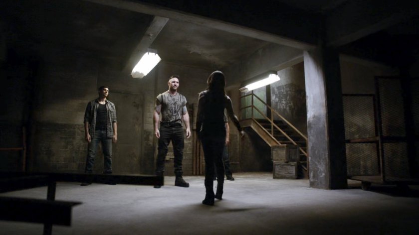 May assaulted by three men at a warehouse.