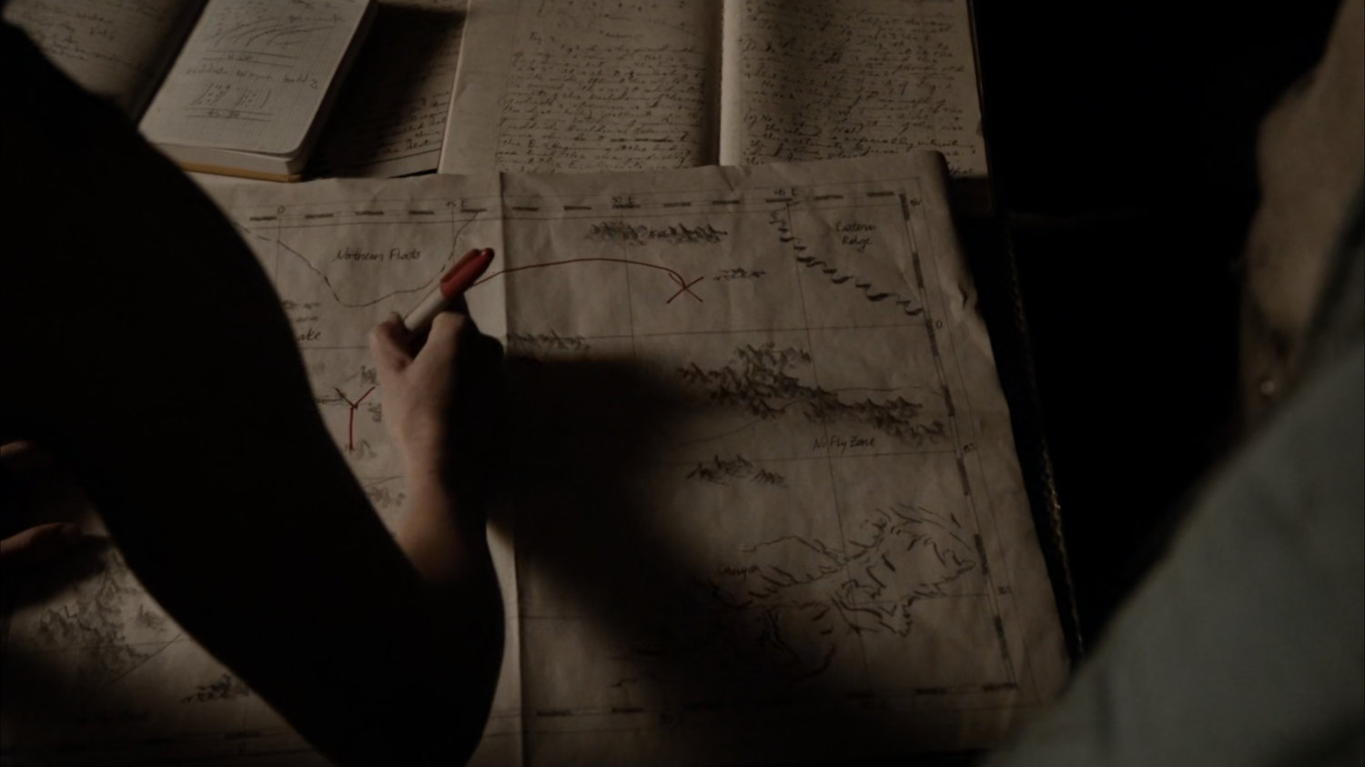 A homemade map of Maveth.