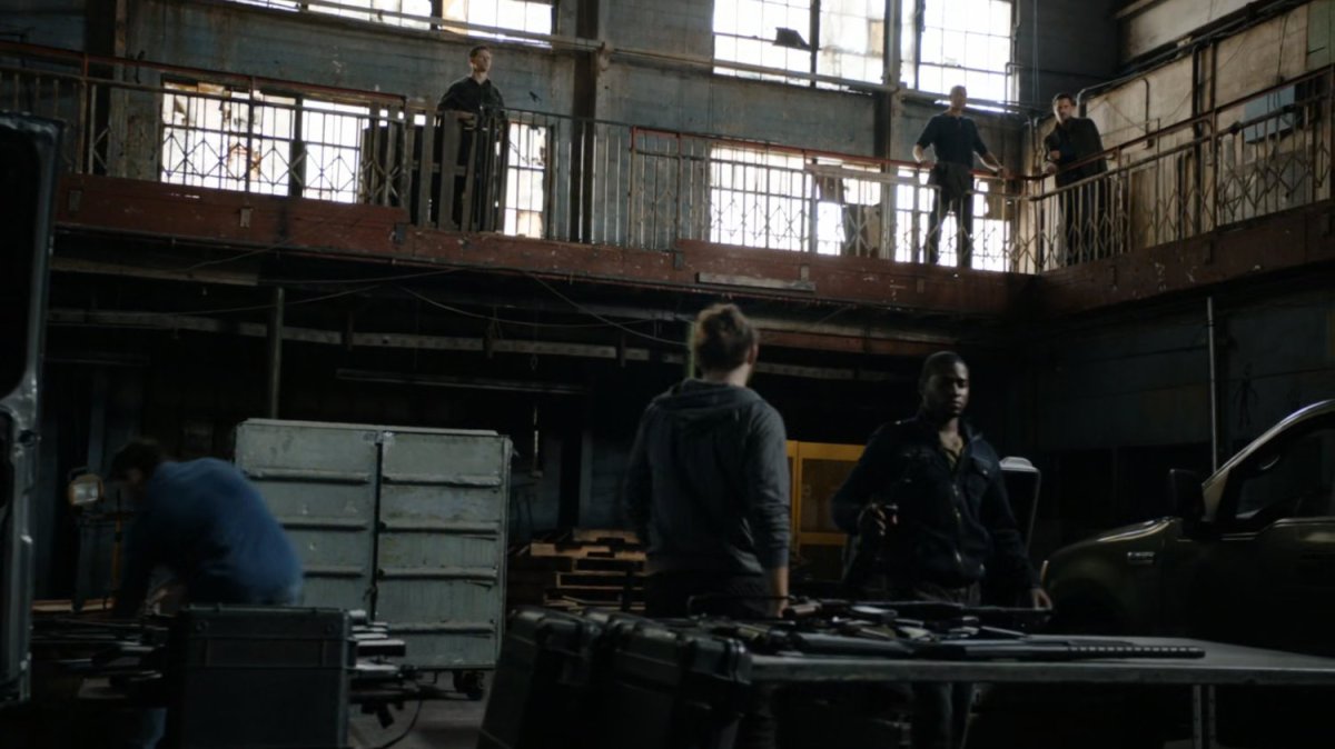 Interior of new HYDRA warehouse.