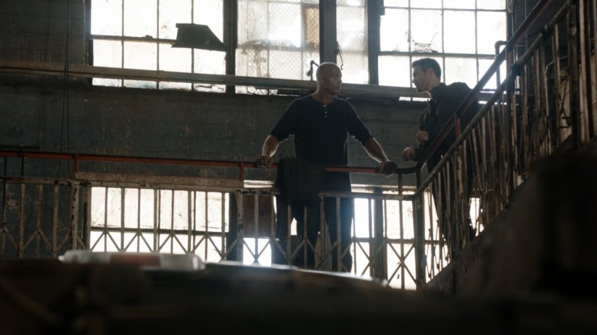 Kebo and Ward inside new HYDRA warehouse.