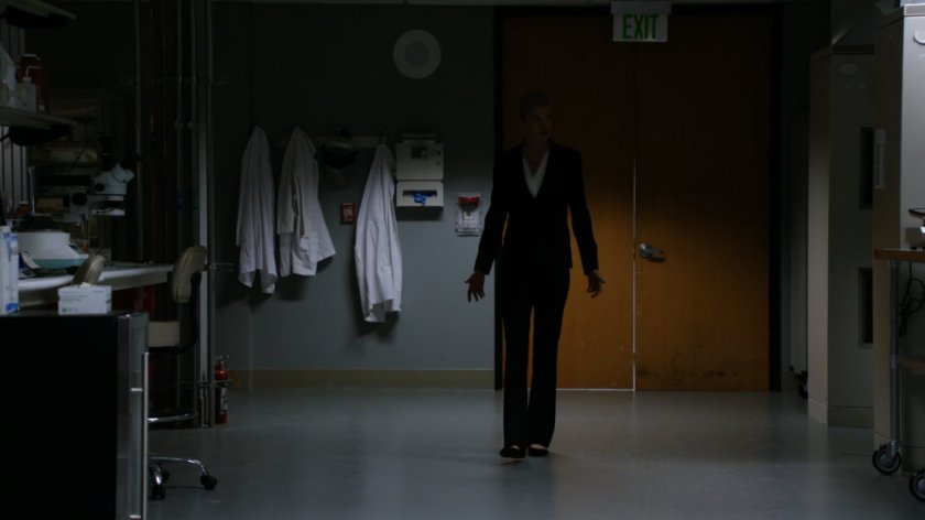 Bobbi in the ATCU enhanced specimen lab.