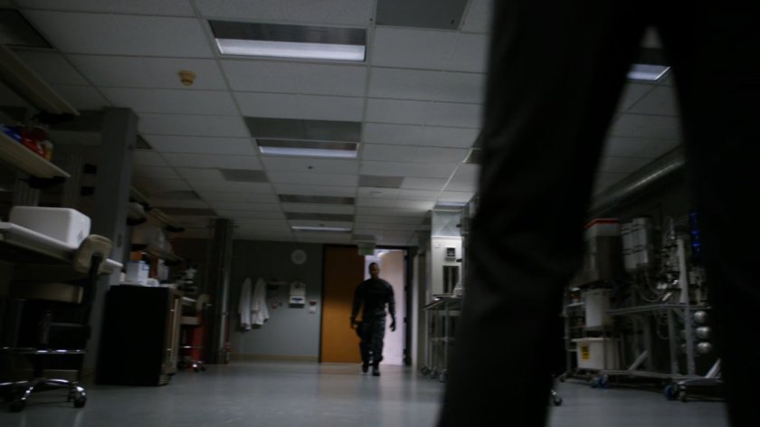 Bobbi in the ATCU enhanced specimen lab.