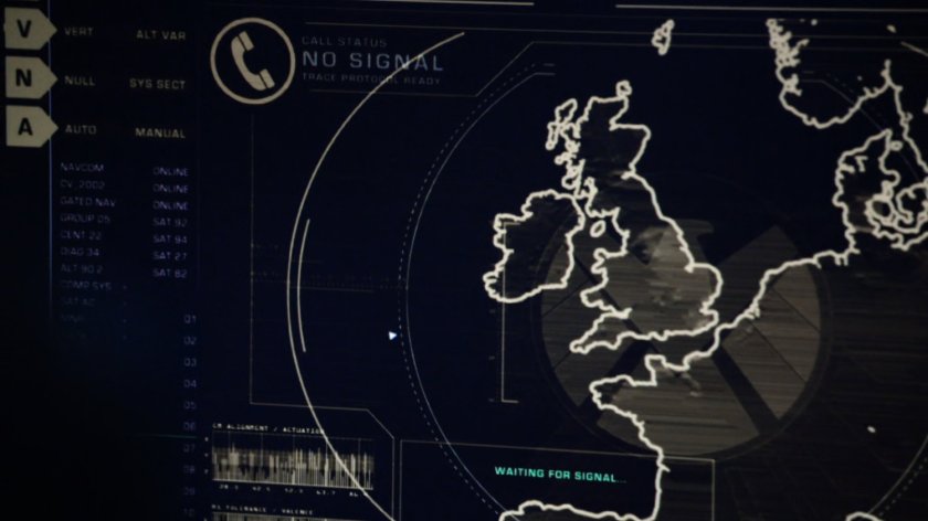 Map of British Isles.