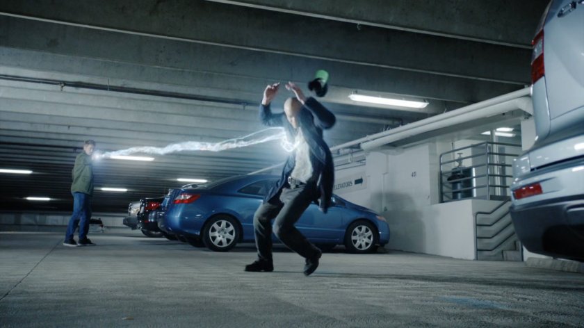 Lincoln zaps Creel in parking garage.
