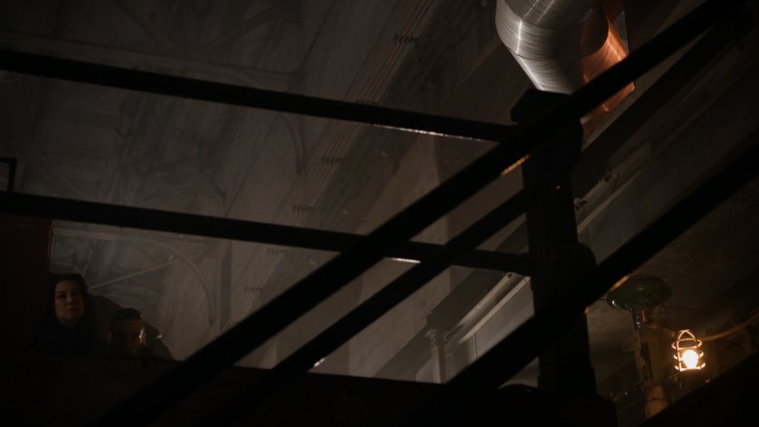 Interior of Russian power plant.