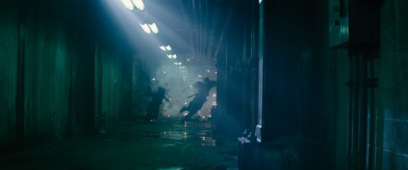 Interior hallway of the Ice Box prison.