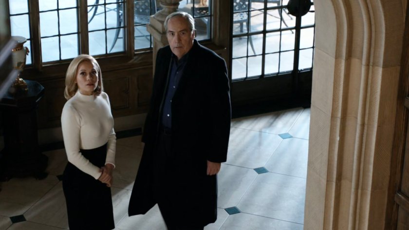 Stephanie and Gideon Malick in their mansion.