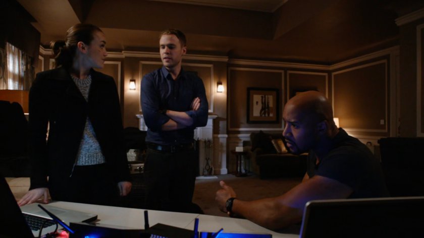 FitzSimmons and Mack in a Bucharest Hotel room.