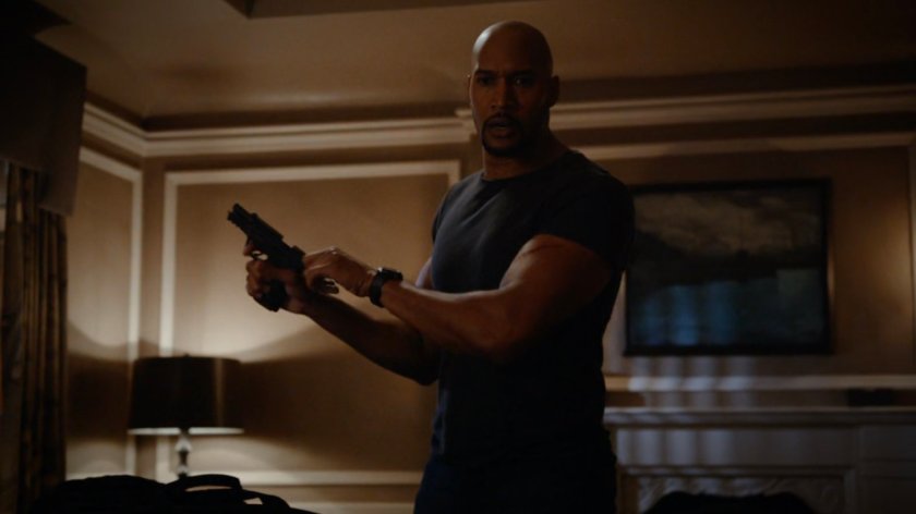 Mack in Bucharest Hotel room.