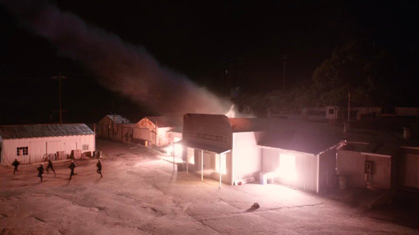 Explosion at the Union City Mining Company.