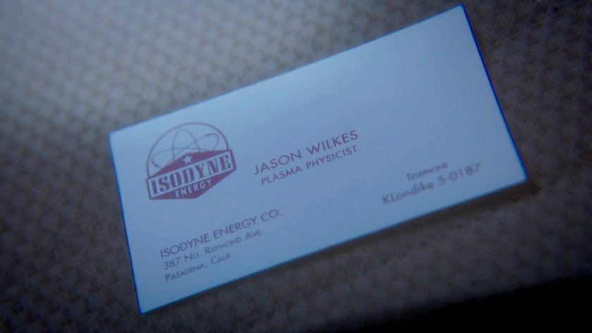 Jason Wilkes Isodyne Energy business card.