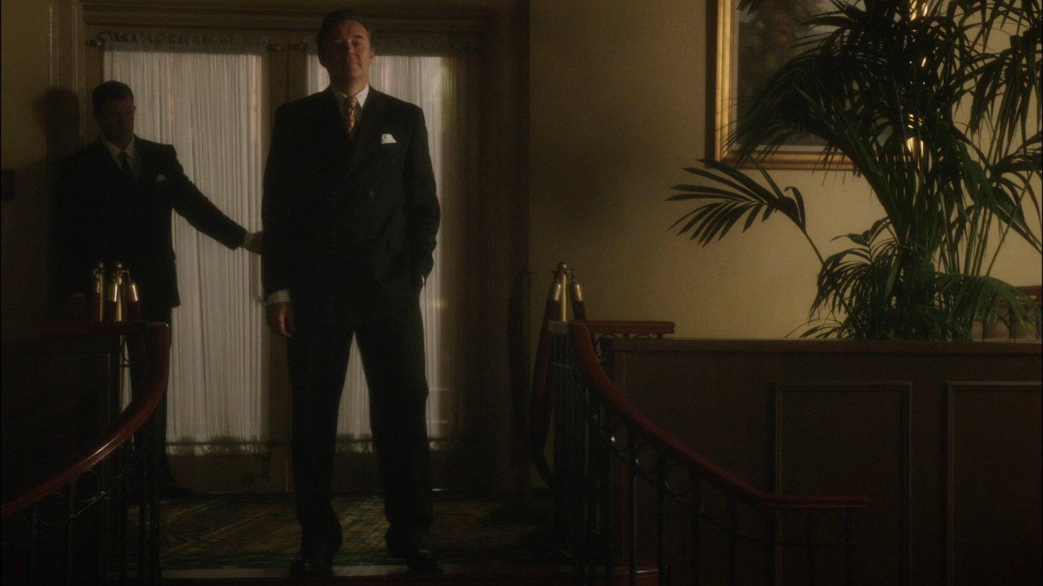 Calvin Chadwick entering Arena Club.