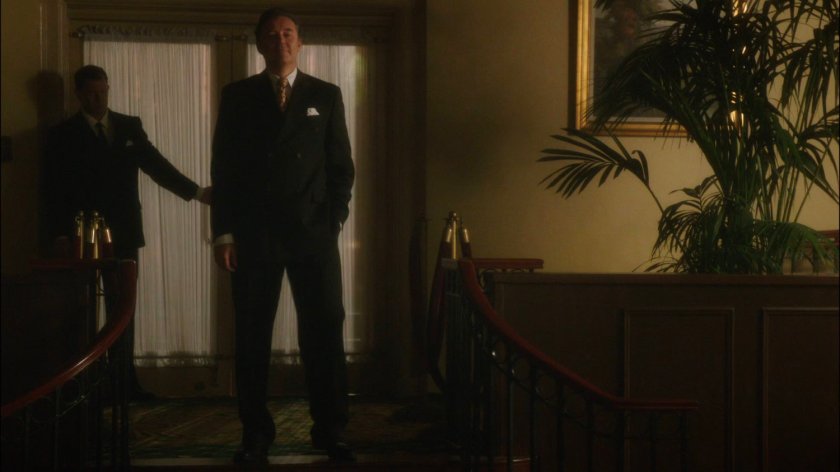 Calvin Chadwick entering Arena Club.