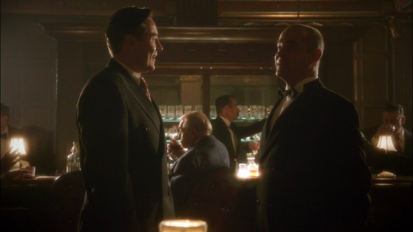 Chadwick and Maitre D' at Arena Club.