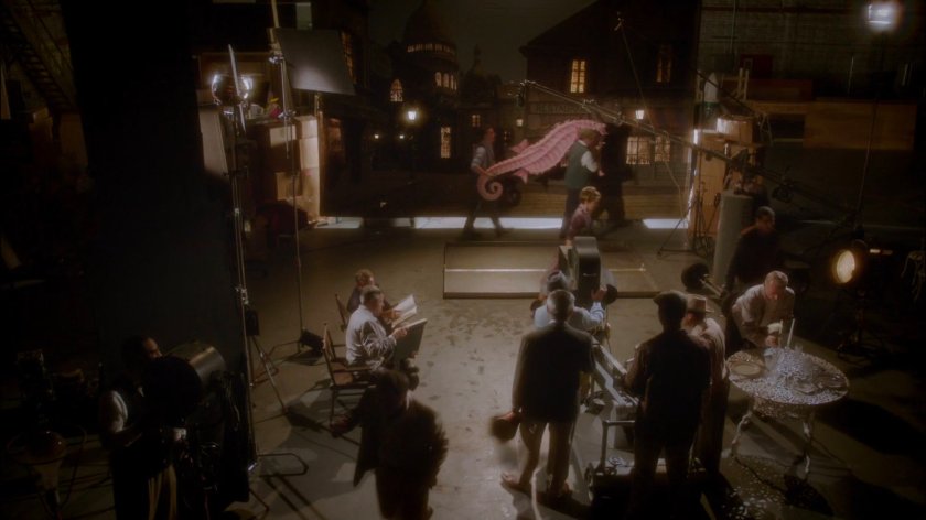 Crew on a soundstage.