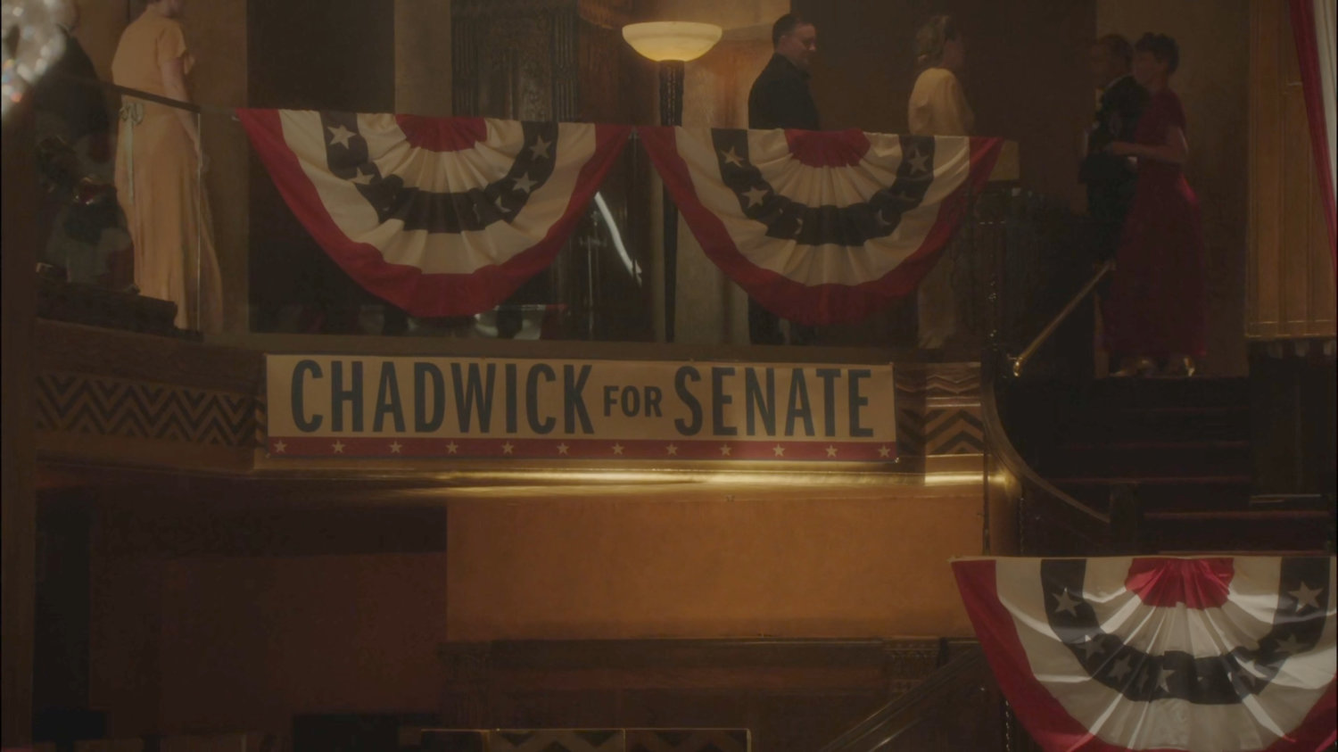 A Chadwick for Senate party inside the MacArthur Grand Hotel.