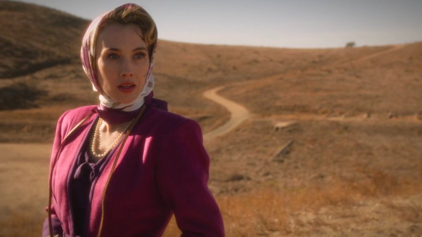 Whitney in the Mojave hills.