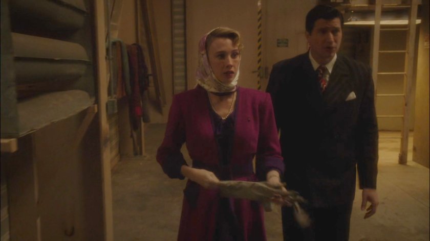 Whitney and Joseph in Manfredi Waste Management facility.