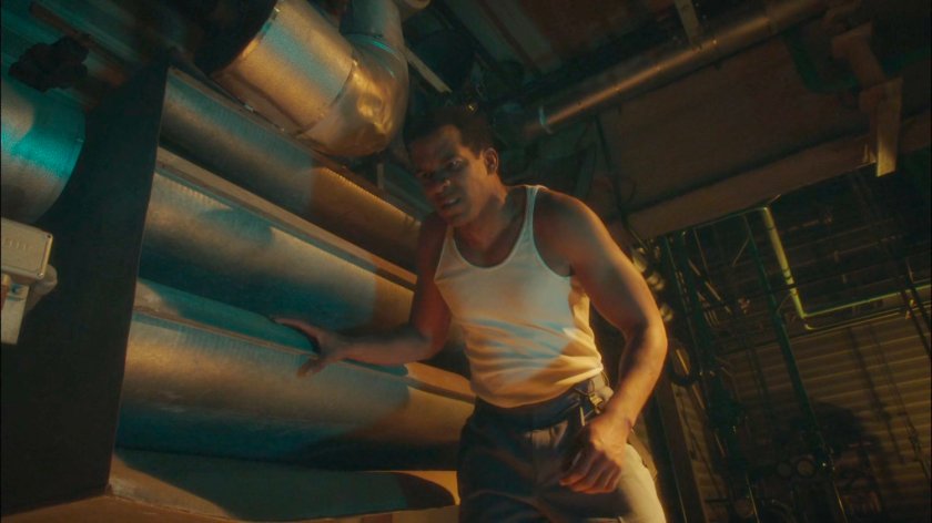 Jason inside Manfredi Waste Management facility.