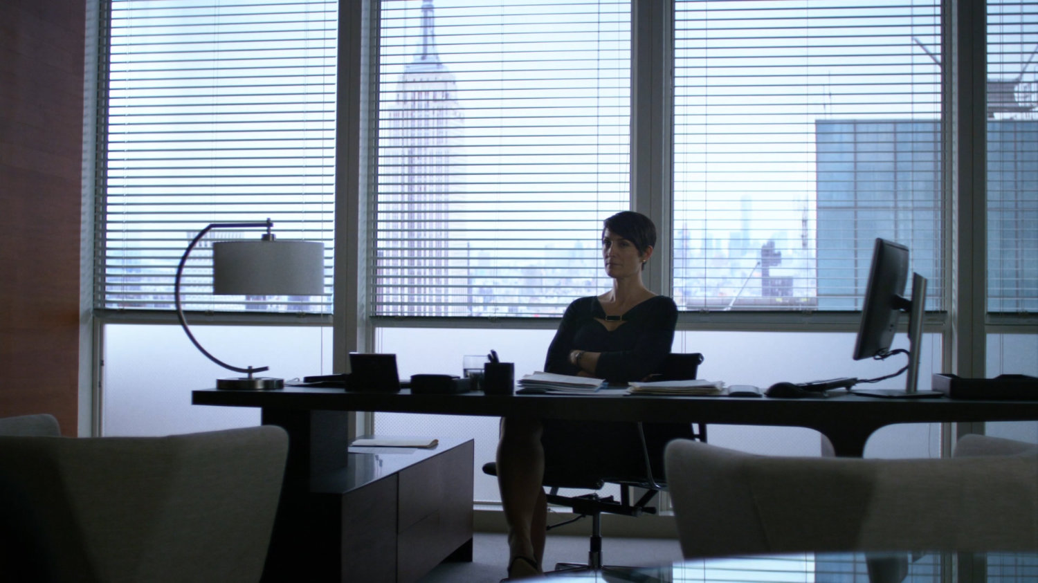 Jeri Hogarth in her office.