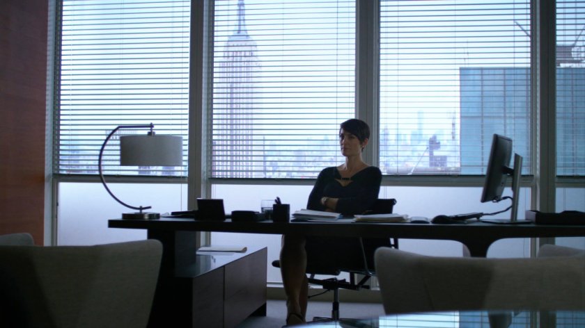 Jeri Hogarth in her office.