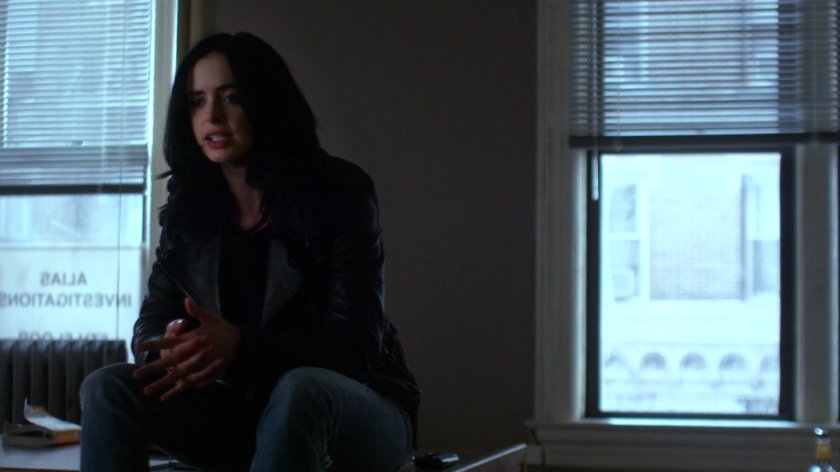 Jessica in her office.