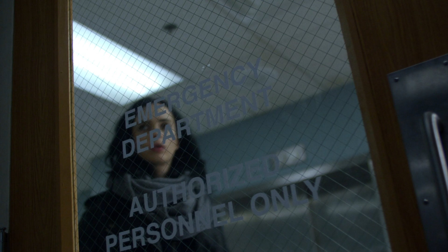 Jessica outside Metro General Emergency Room.