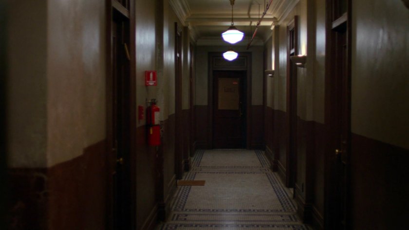 Hallway to Alias Investigations.