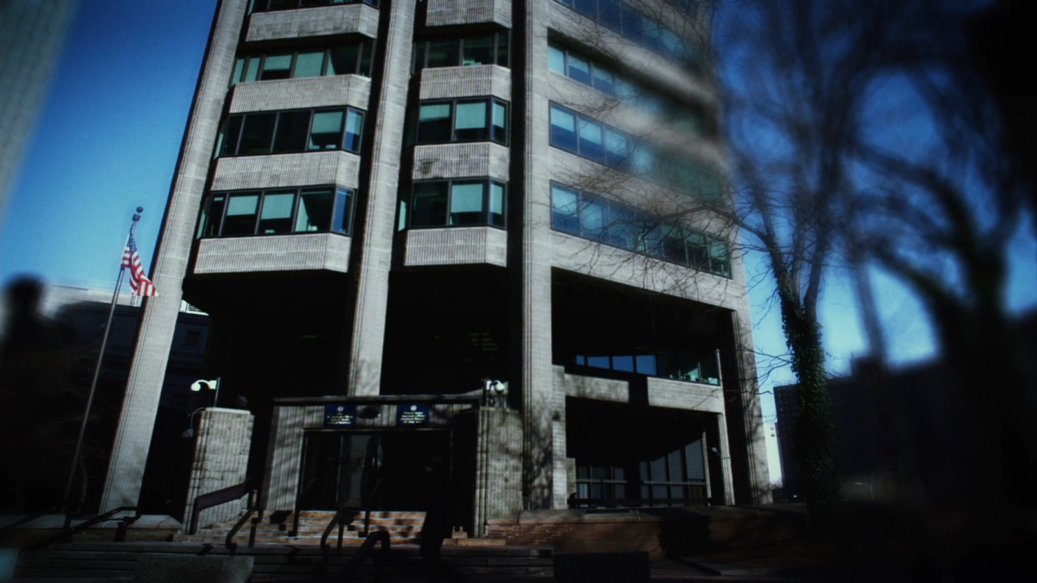 Exterior of David Kurata's school.