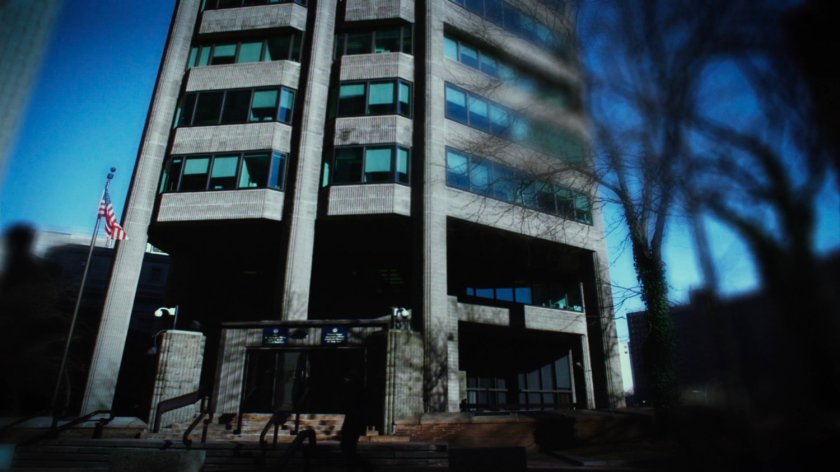 Exterior of David Kurata's school.