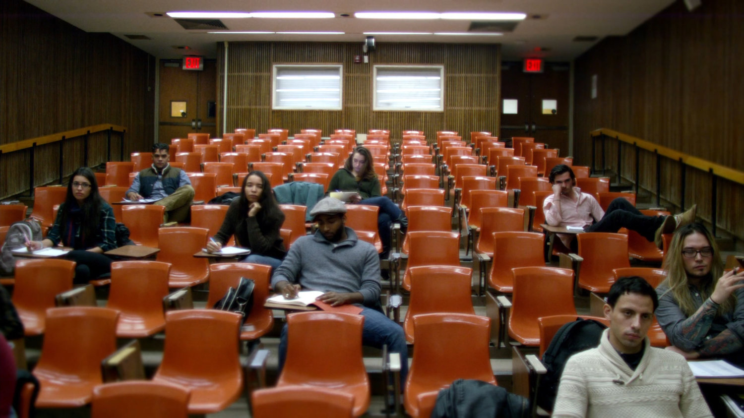 Interior of David Kurata classroom.