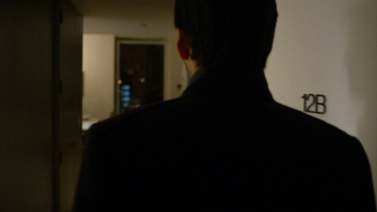 Kilgrave entering apartment 12B.