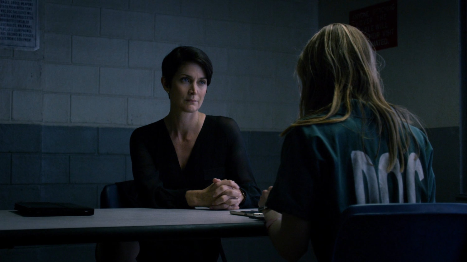 Jeri and Hope in Northeastern Correctional Facility.