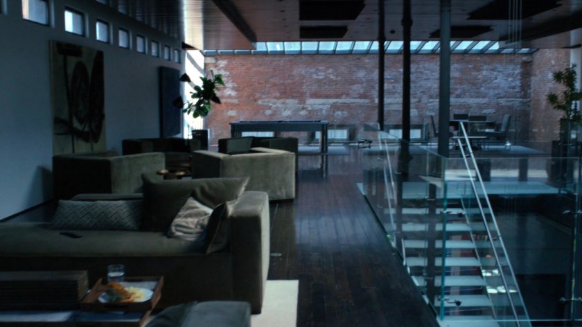 Interior of Kilgrave's apartment.