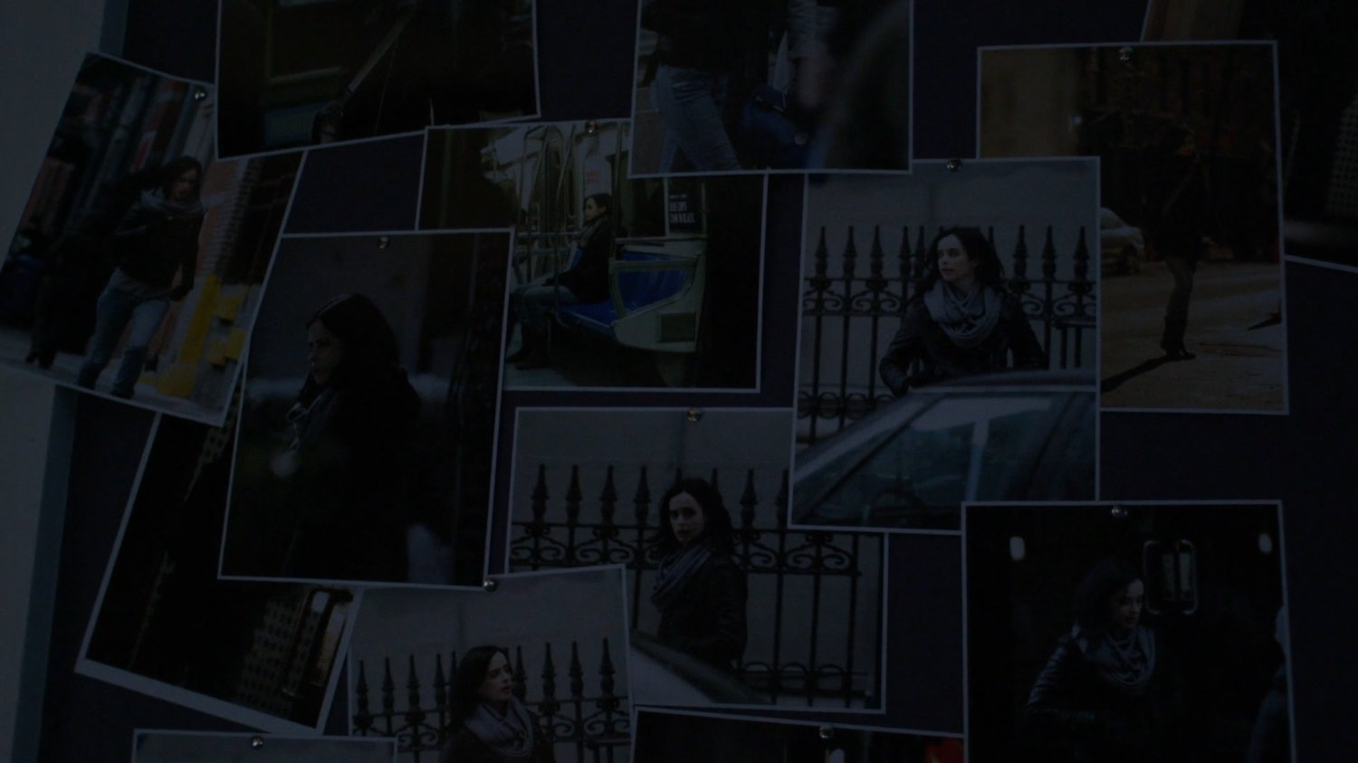 Photos of Jessica in a room in apartment.