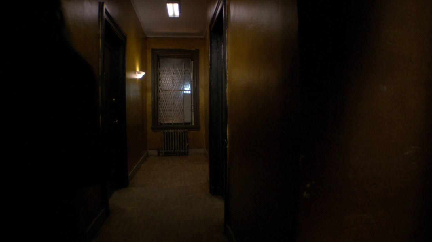 Hallway outside Luke Cage's apartment.