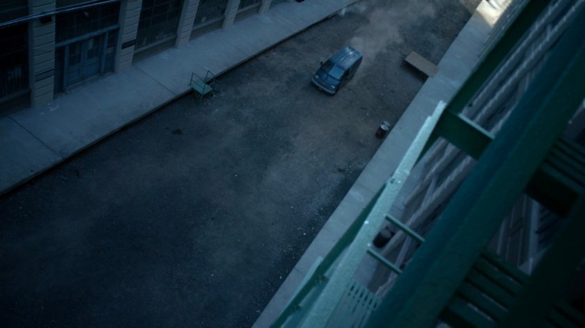 Van pulling into decommissioned CDC facility.