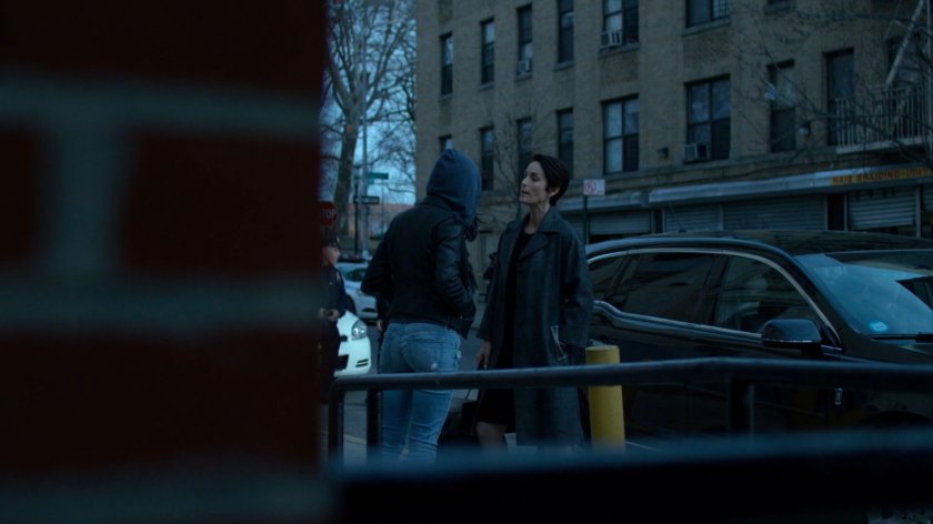 Jessica and Jeri in front of Northeastern Correctional Facility.